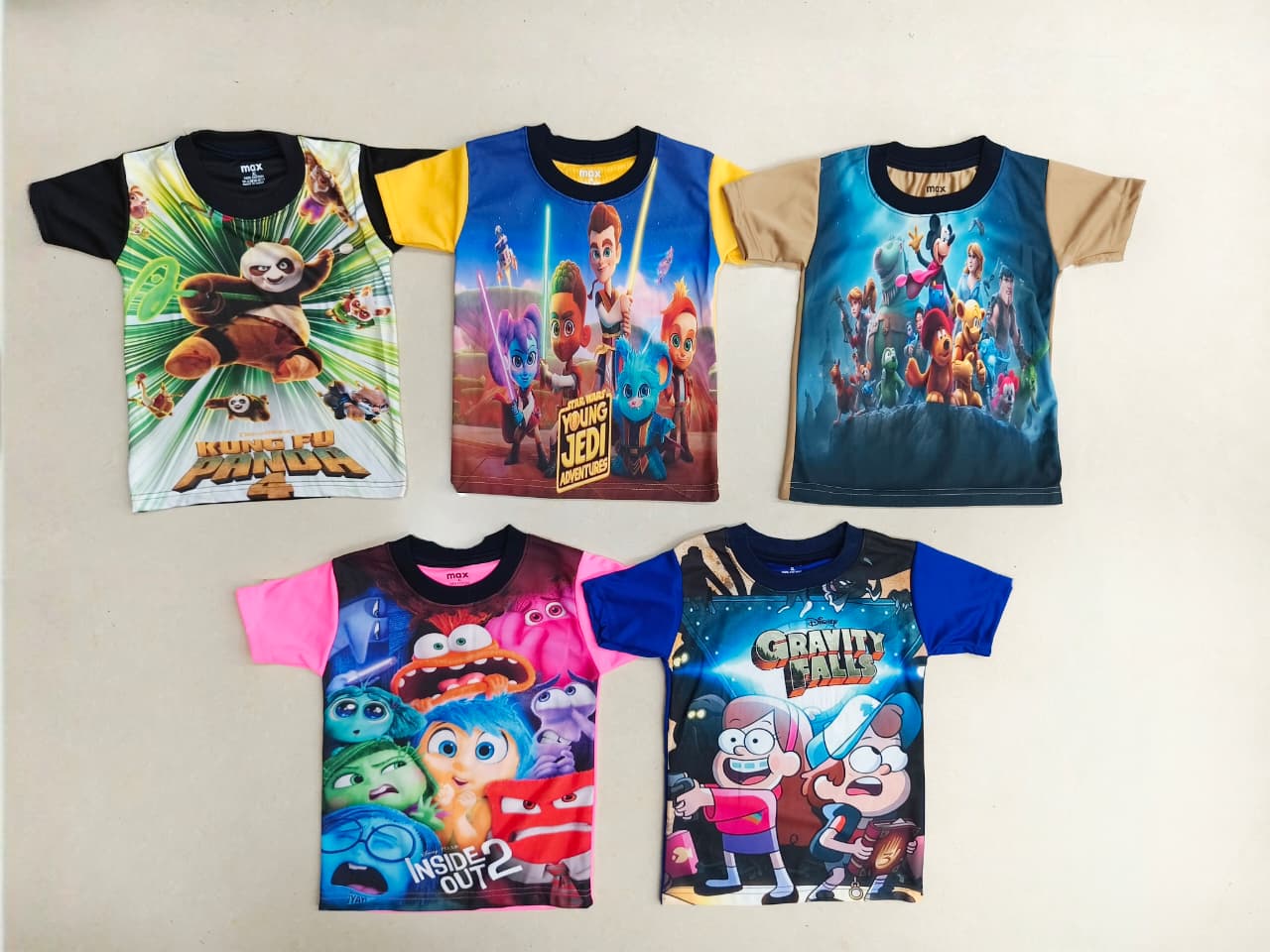 5 Jersey T Shirts + 5 Shorts Kids Combo Rs. 599 Only - Image 3